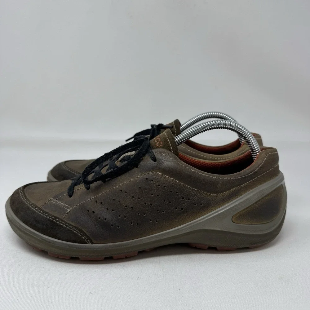 ECCO Biom Grip Natural Motion Sneakers Urbaneering Leather Mens‎ EU40 / US 7-7.5